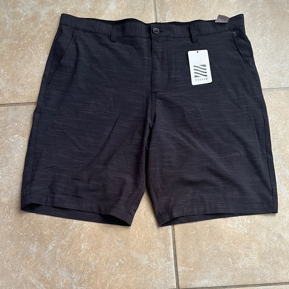 Men's Charcoal Gray Quick Dry/Stretch Shorts.